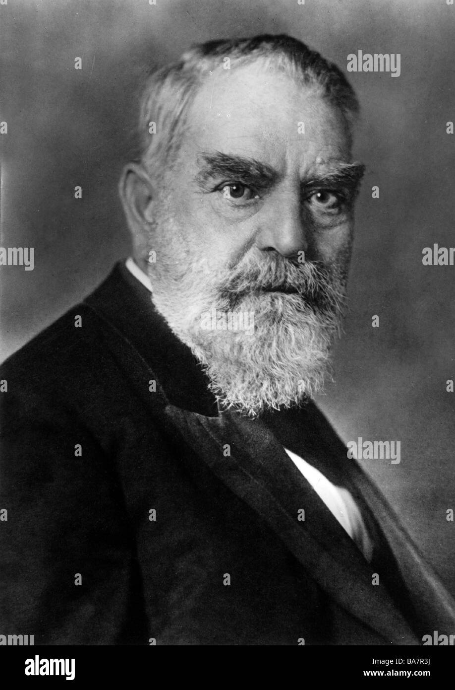 Miller, Oskar von, 7.5.1855 - 9.4.1934, German engineer, portrait, circa 1925, Stock Photo