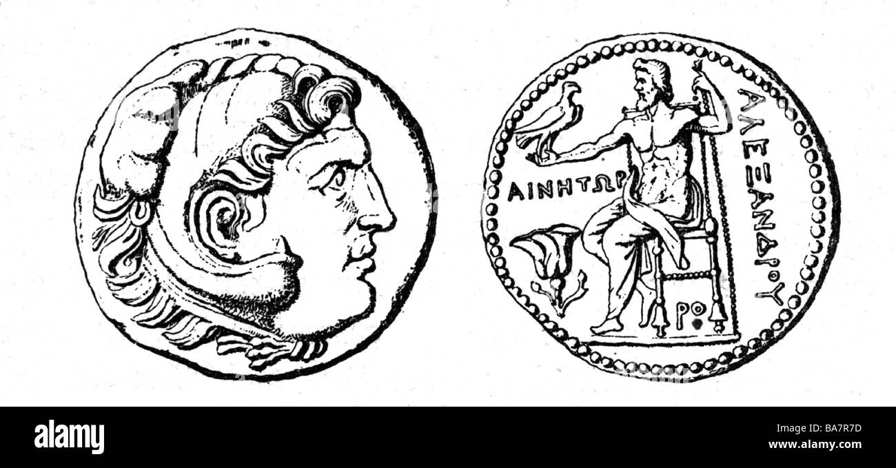 Heracles Greek Deity And Divine Hero Portrait Side View Wood 