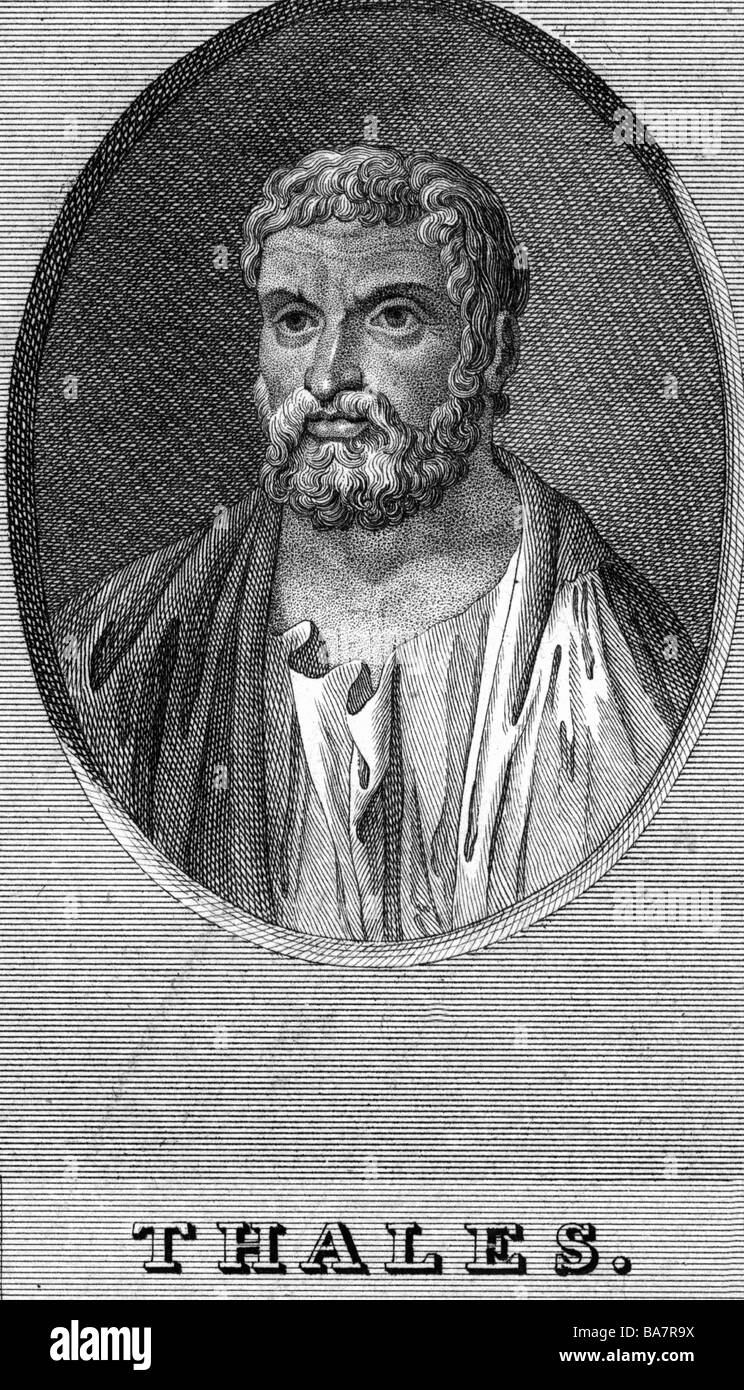 Thales of Miletus (624 BC - 547 BC) - Biography - MacTutor History of  Mathematics