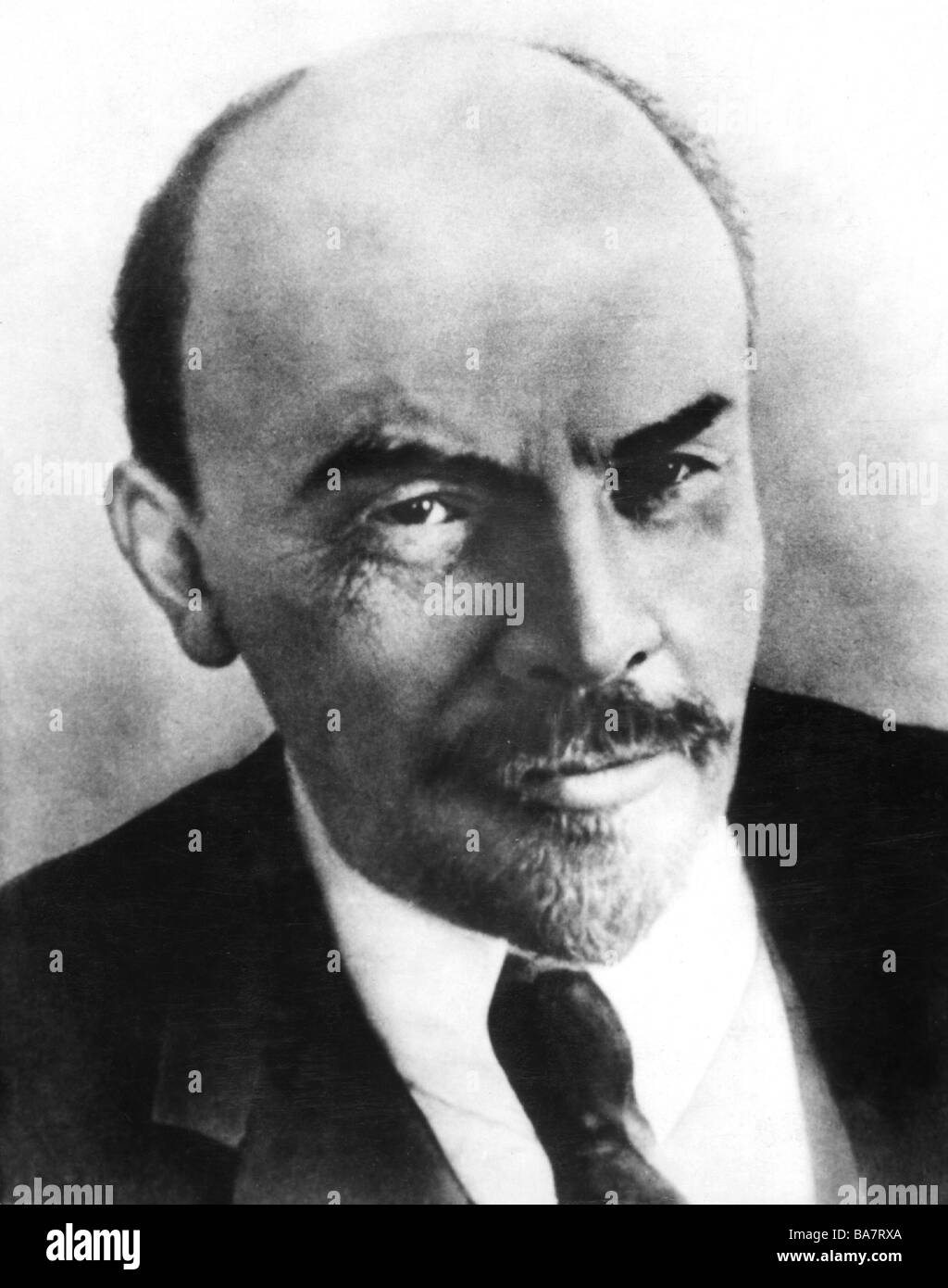 Lenin (Vladimir Ilyich Ulyanov), 22.4.1870 - 21.1.1924, Russian politician, portrait, circa 1918, Stock Photo