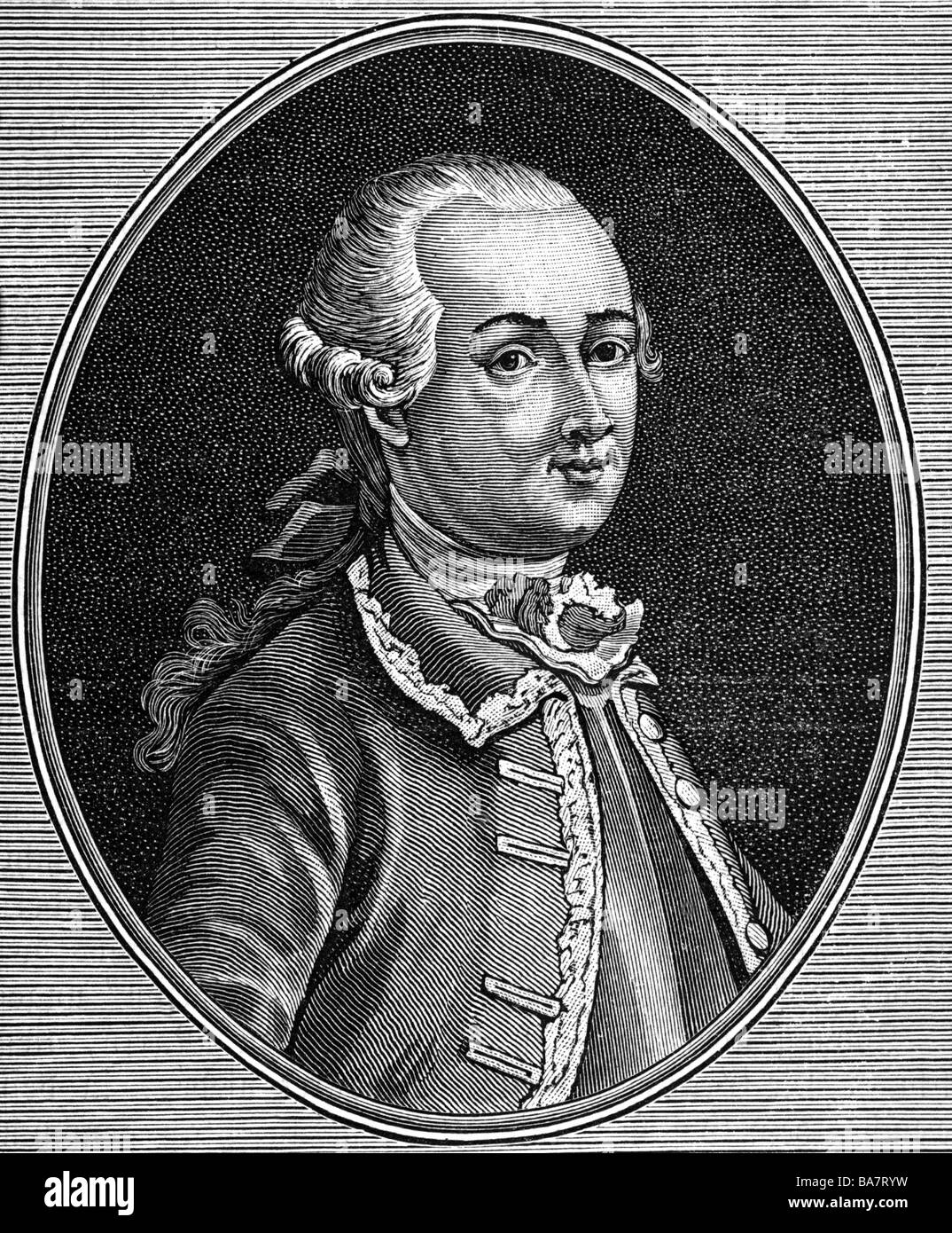 Portrait of the king louis xv Black and White Stock Photos & Images Alamy