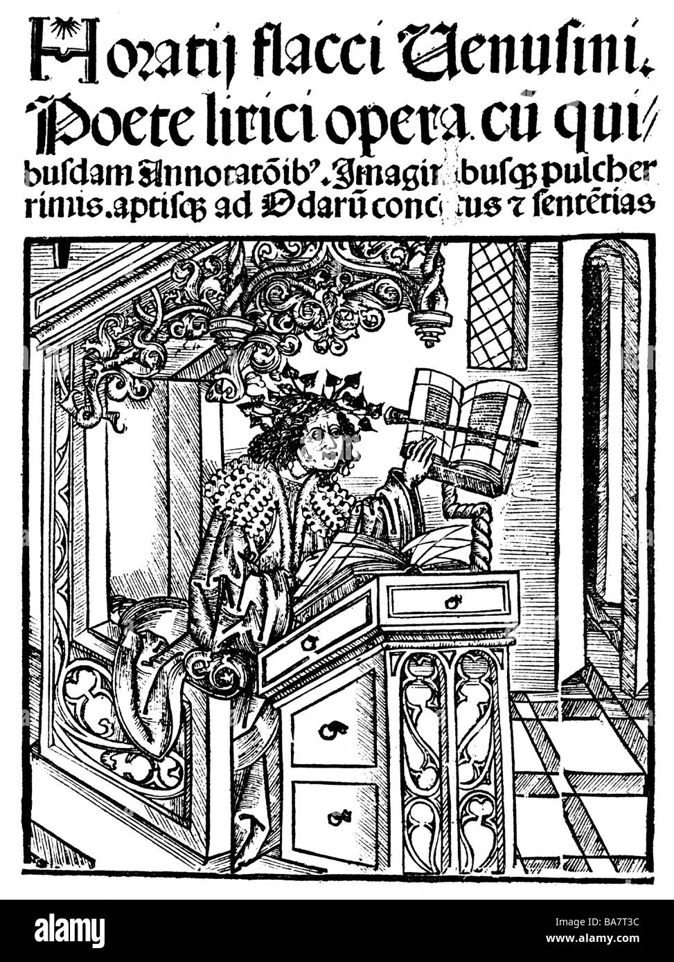 Horace (Quintus Horatius Flaccus), 8.12.65 27.11.8 BC, Roman author