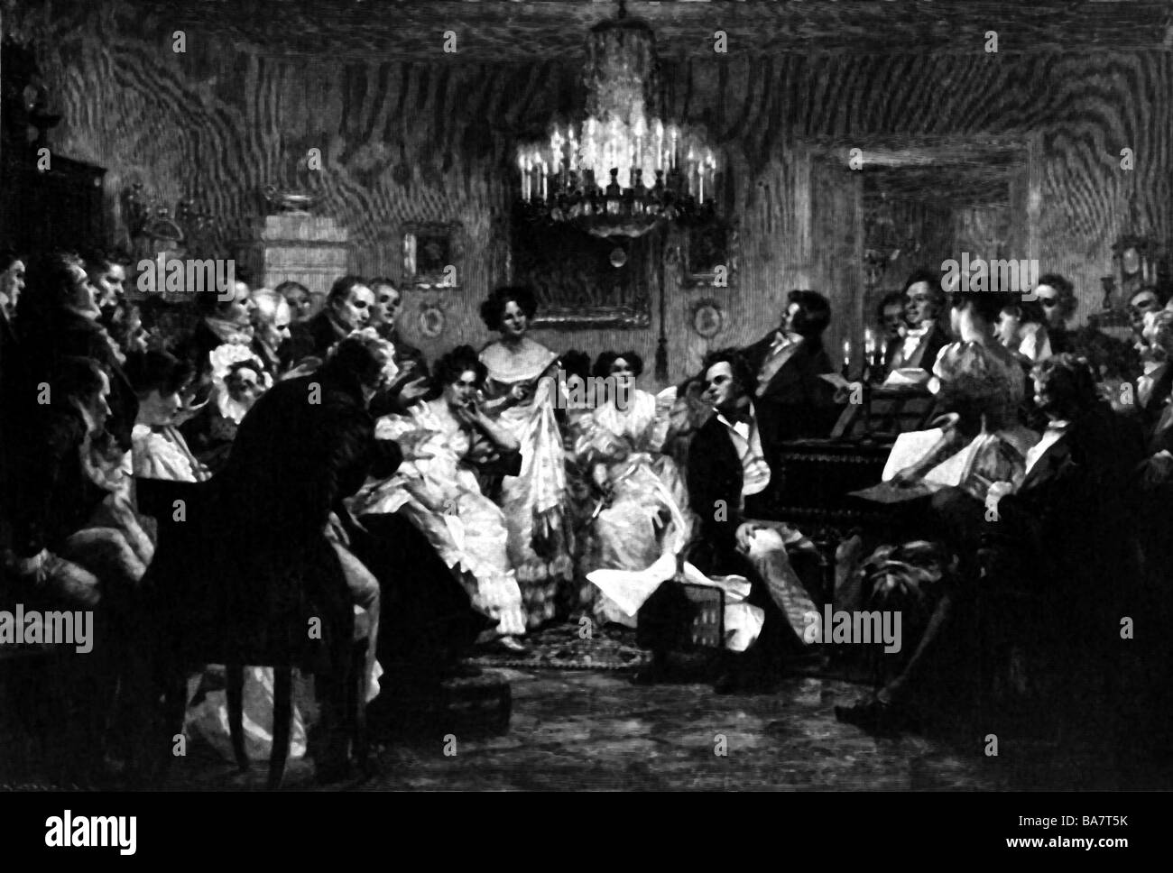 Schubert and piano hi-res stock photography and images - Alamy