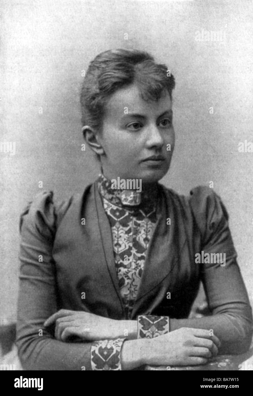 Kovalevskaya, Sofia, 15.1.1850 10.2.1891, Russian mathematician, half