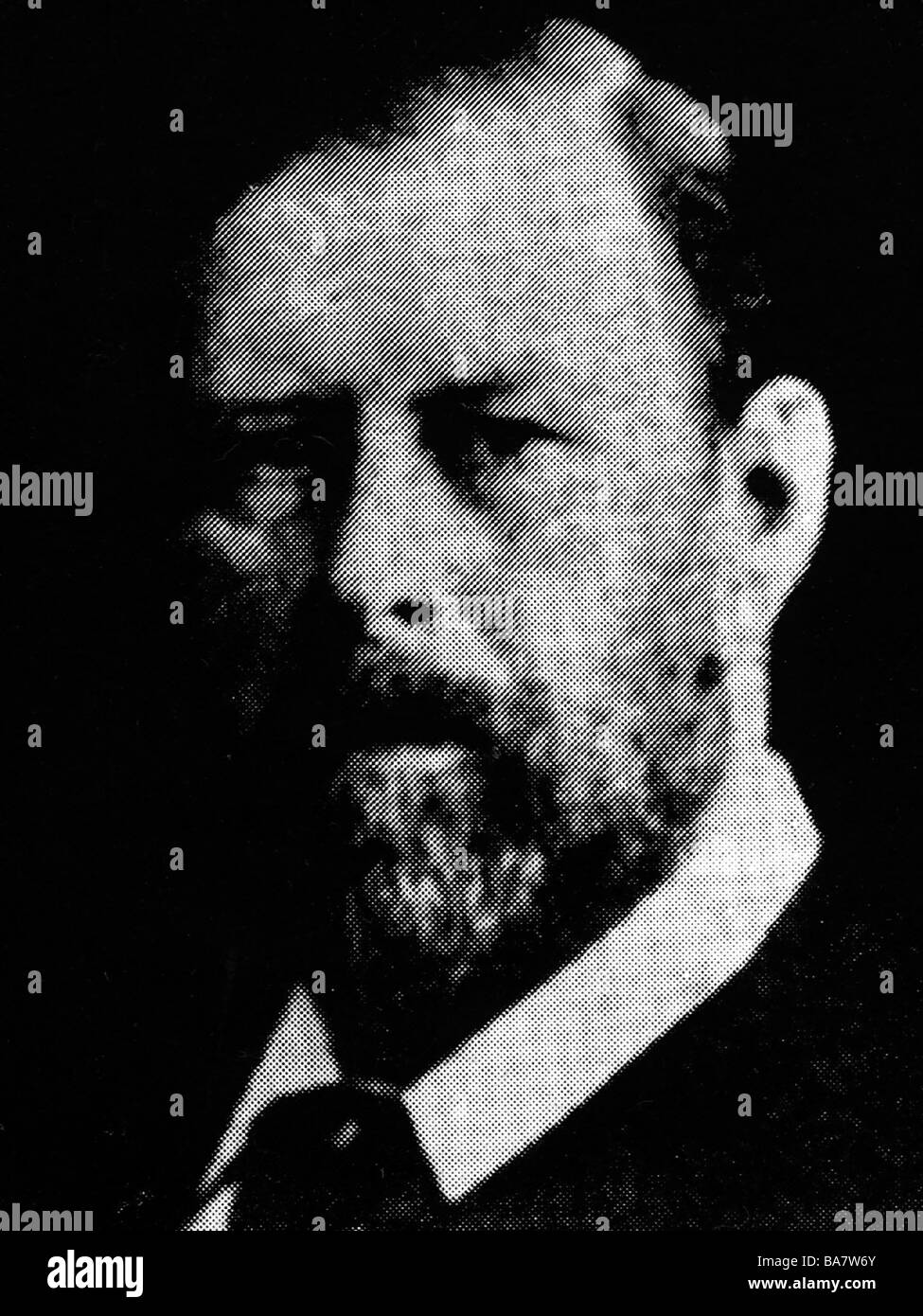 Stoker, Bram (Abraham), 8.11.1847 - 20.4.1912, Irish author / writer, portrait, , Stock Photo