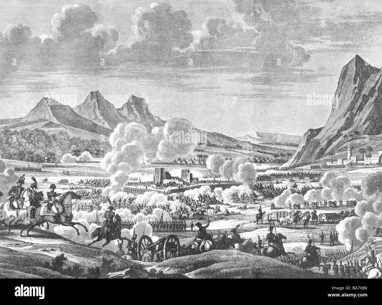 events, War of the Second Coalition 1798 - 1802, Battle of Mount Tabor ...