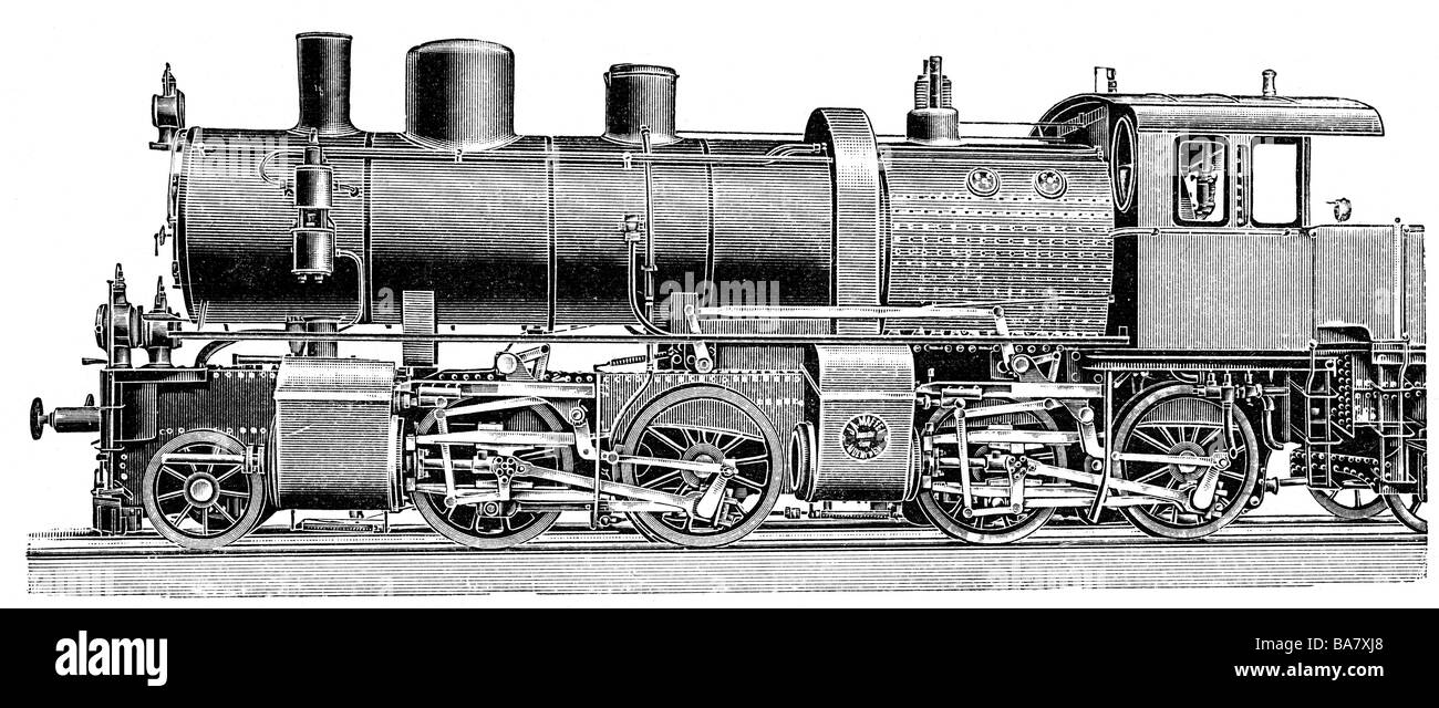 Transport / Transportation, Railway, Locomotives, Steam Locomotive ...