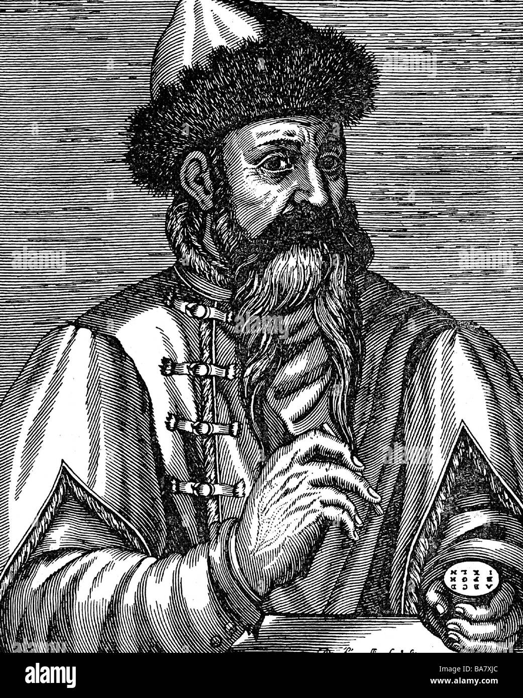 Gutenberg, Johannes Gensfleisch zur Laden zum, circa 1400 3.2.1468