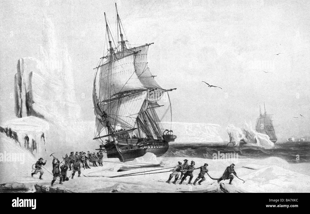 Экспедиция Беллинсгаузена и Лазарева у берегов Антарктиды