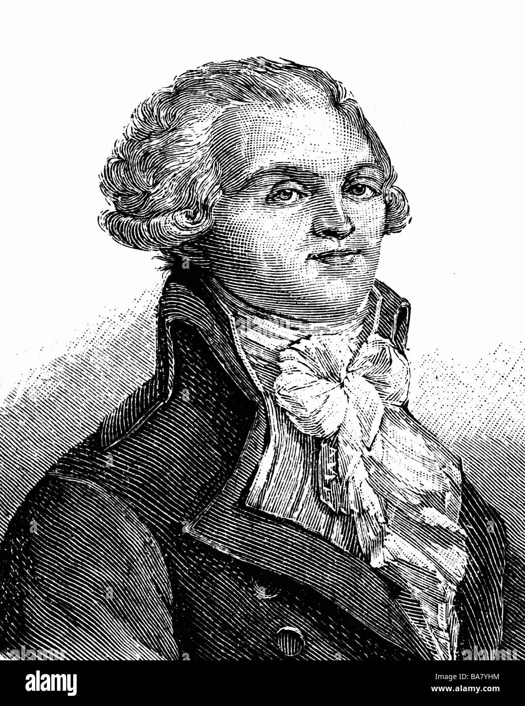 Maximilien robespierre Black and White Stock Photos & Images Alamy