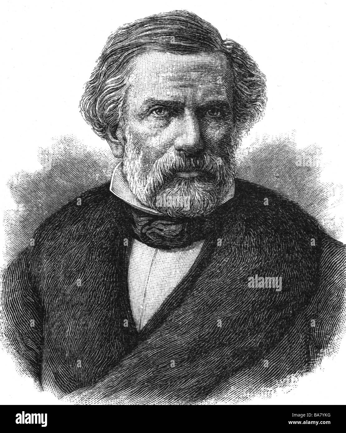Thomas, Ambroise, 5.8.1811 - 12.2.1896, French opera composer, portrait, wood engraving, 19th century, Stock Photo