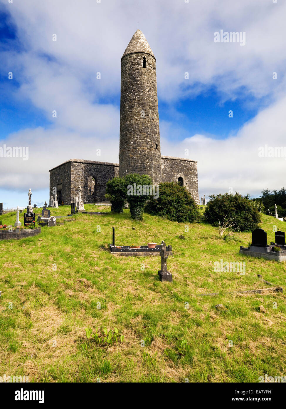 Turlough Round Tower Castlebar Mayo Ireland Stock Photo Alamy