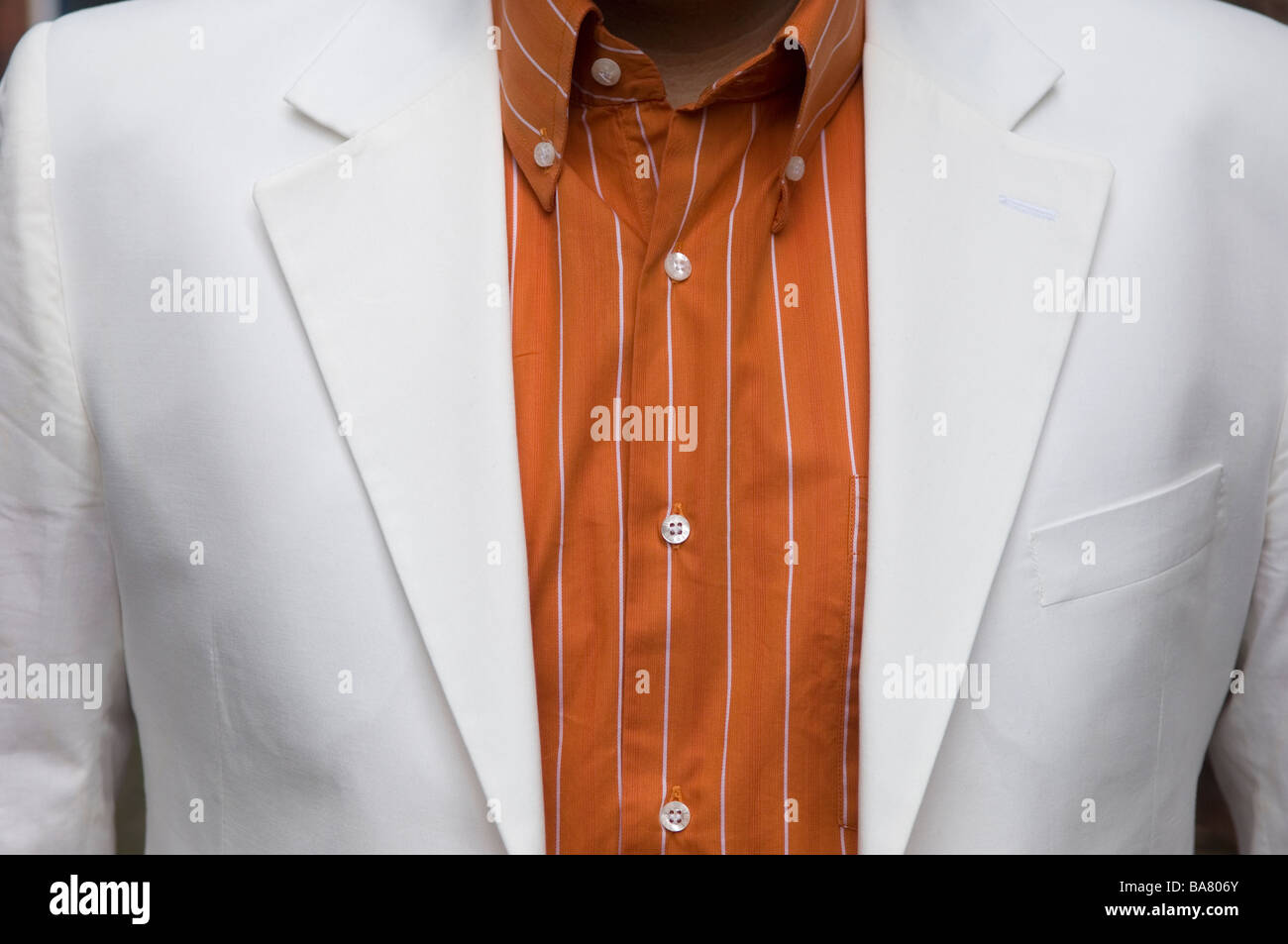 Man wearing white shirt hi-res stock photography and images - Alamy