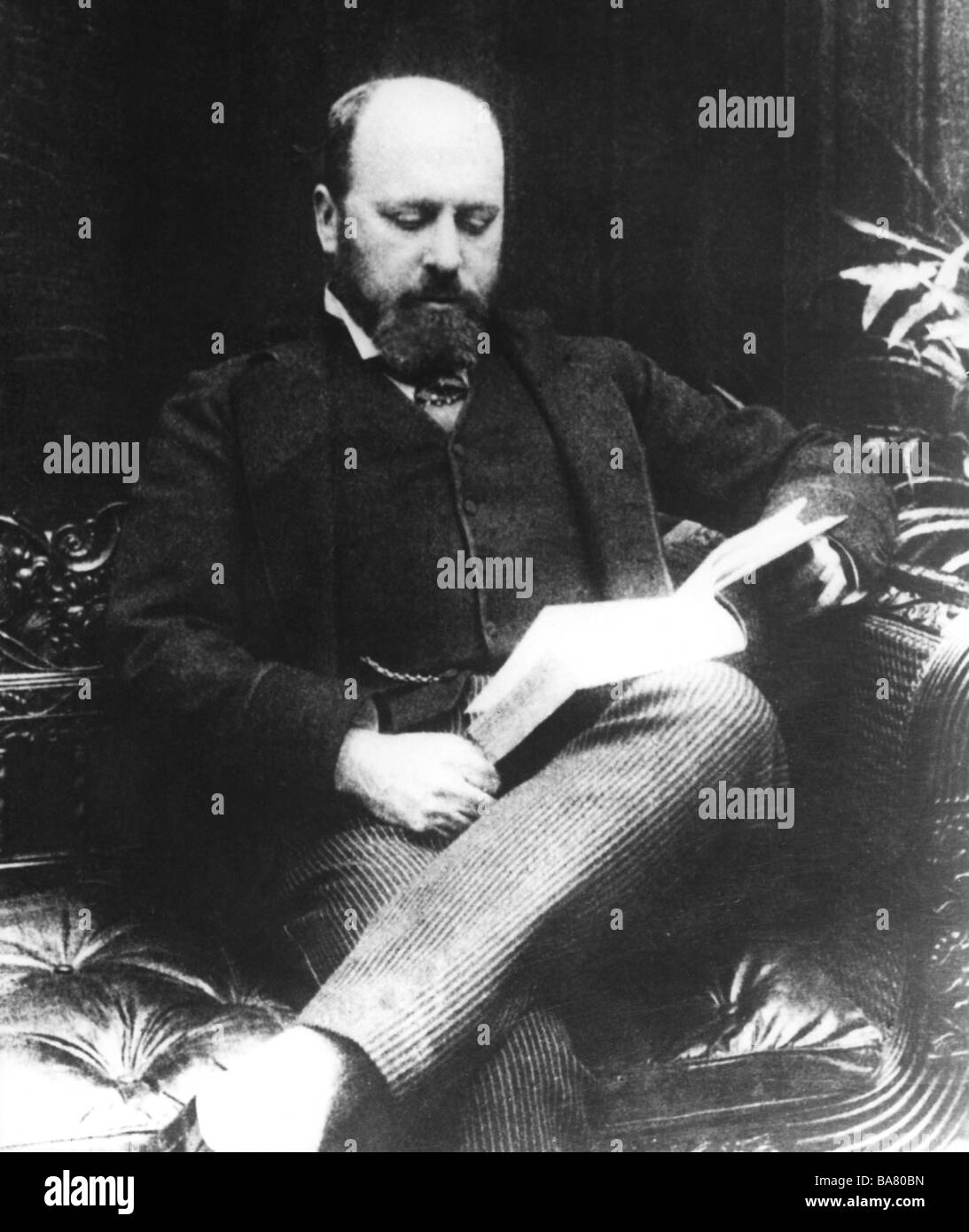 James, Henry, 15.4.1843 - 28.2.1916, US author / writer, half length, photo, probably late 19th century, Stock Photo