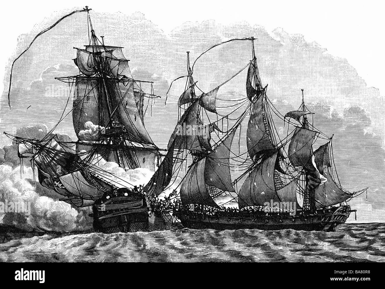 18th century frigate hires stock photography and images Alamy