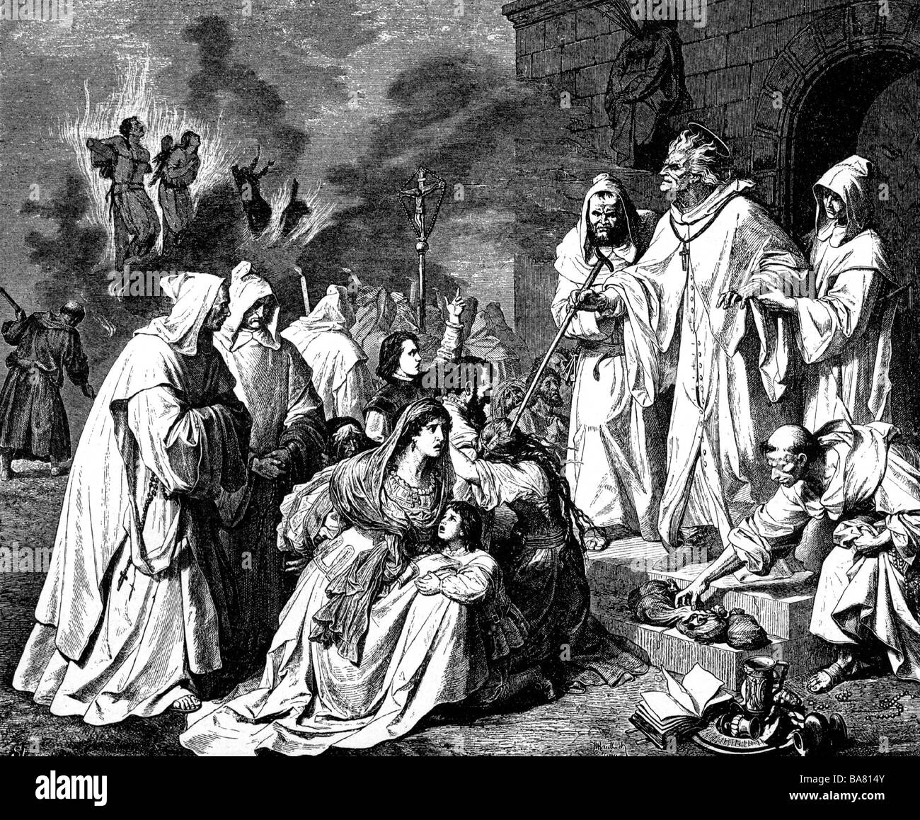 Saint inquisition Black and White Stock Photos & Images - Alamy