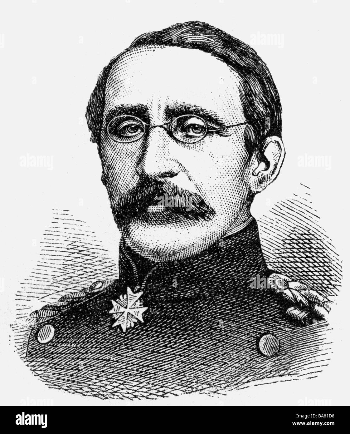 Goeben, August Karl von, 10.12.1816 13.11.1880, Prussian general