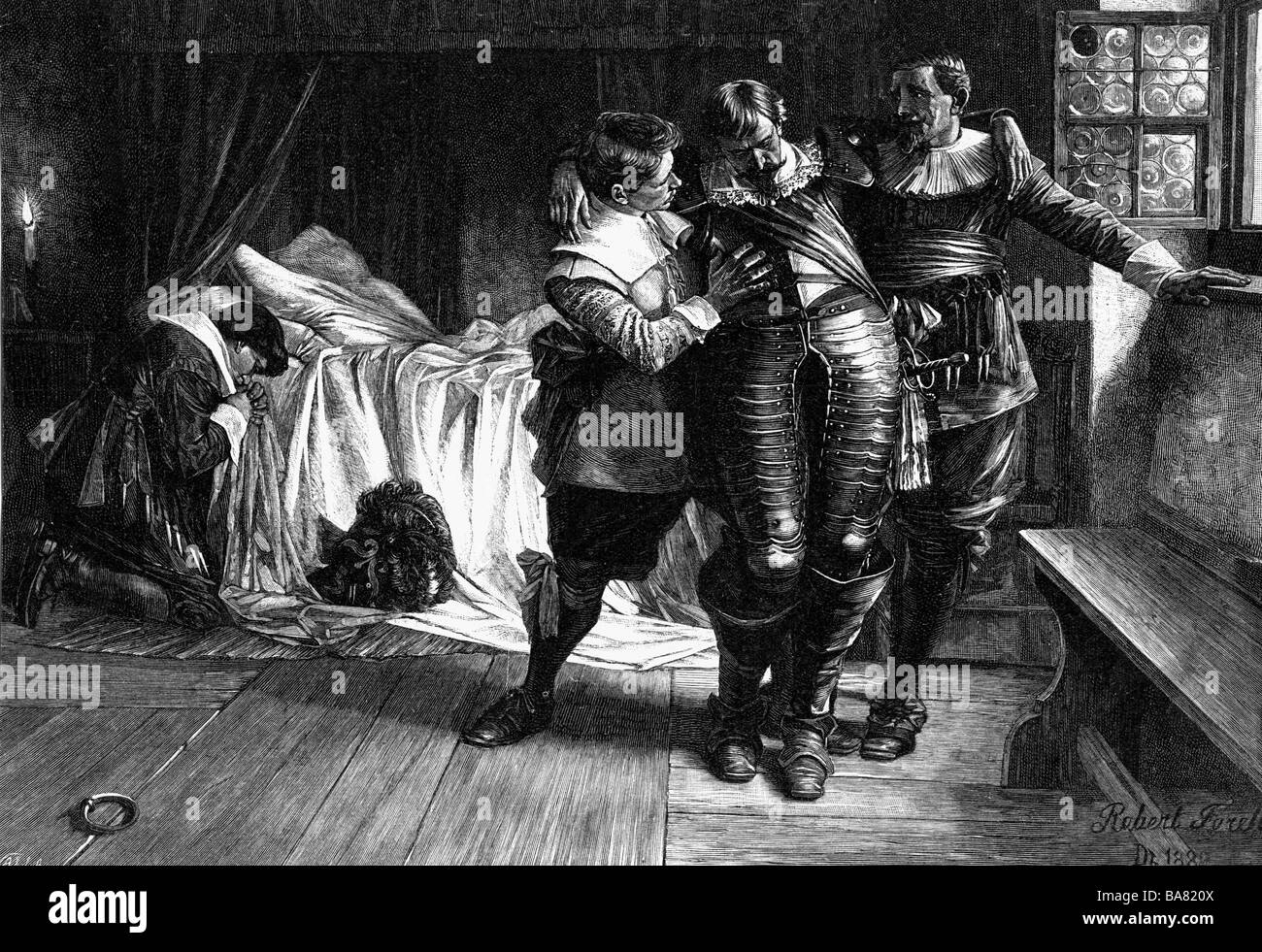 Mansfeld, Peter Ernst II count of, 1588 29.11.1626, German general