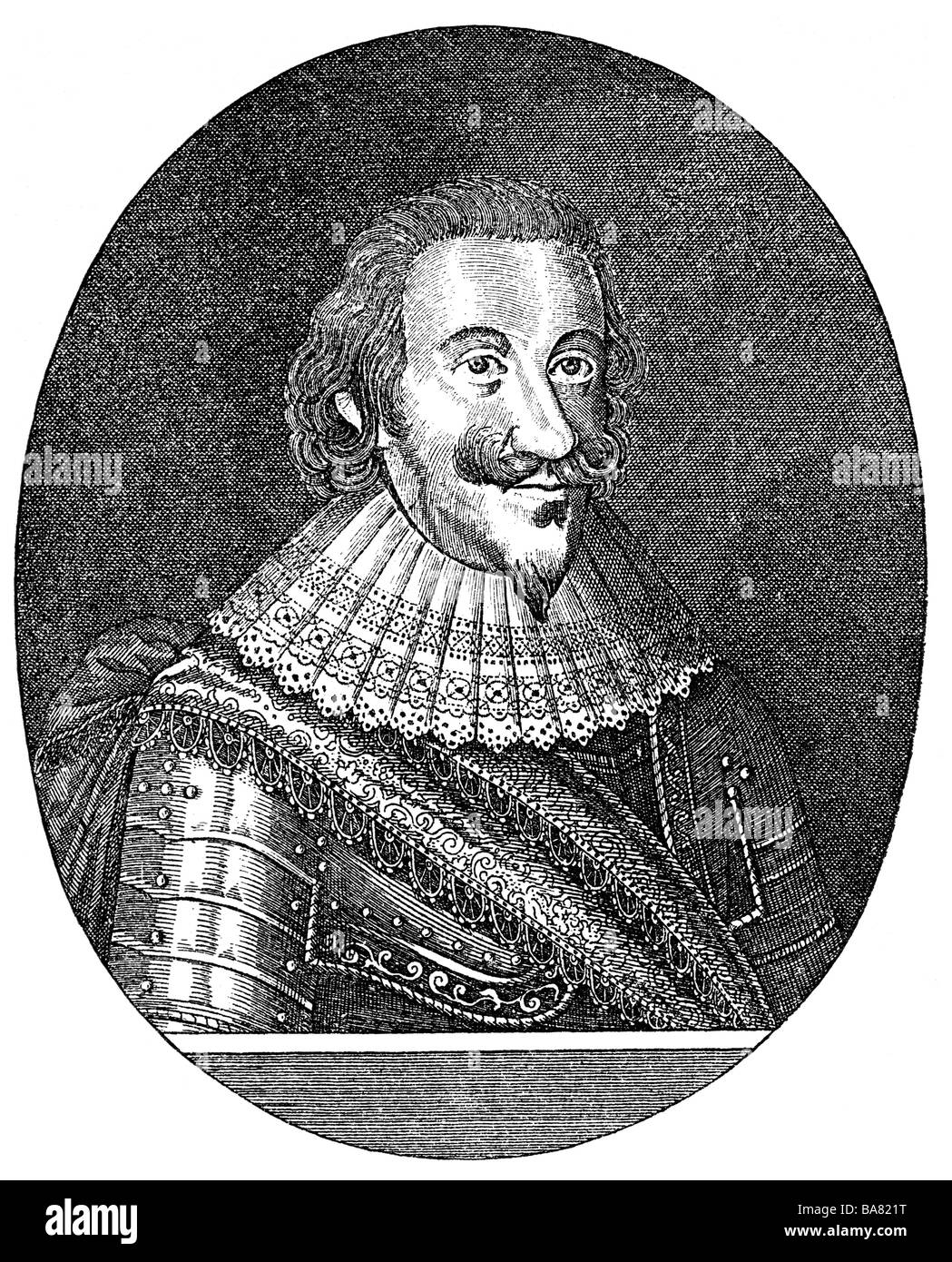 Aldringen, Johann von, 10.12.1588 22.7.1634, German general, portrait