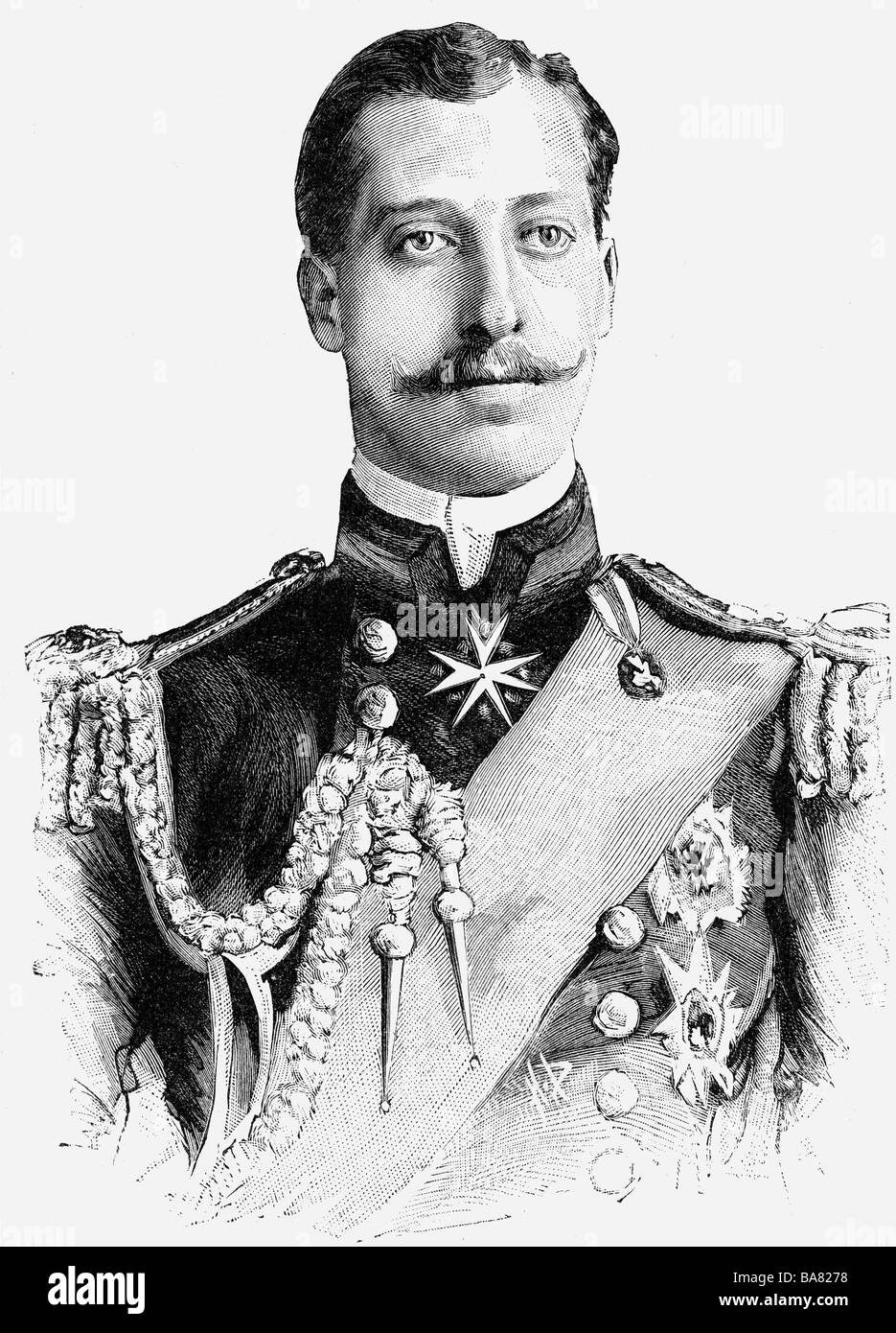 Albert Victor, 8.1.1864 14.1.1892, Duke of Clarence and Avondale