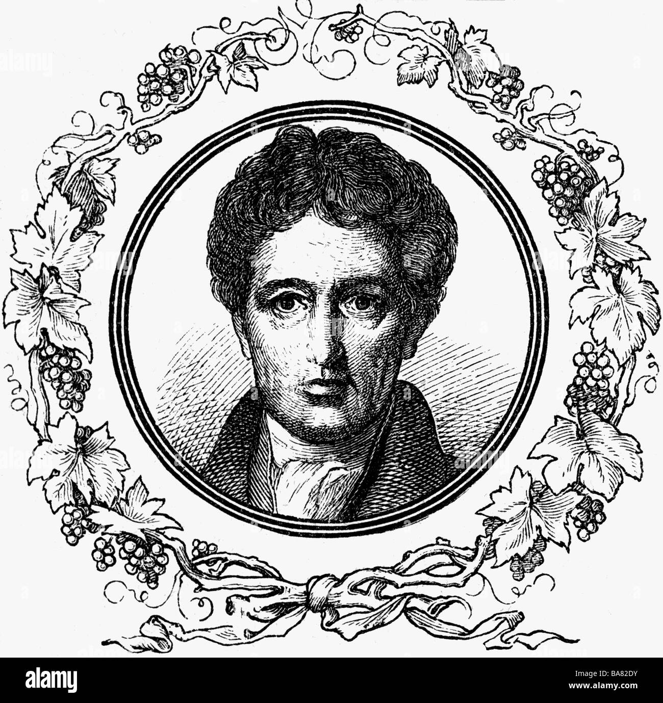 Lamb, Charles, 10.2.1775 - 27.12.1864, Britsh author / writer, portrait, wood engraving, 19th century, , Stock Photo