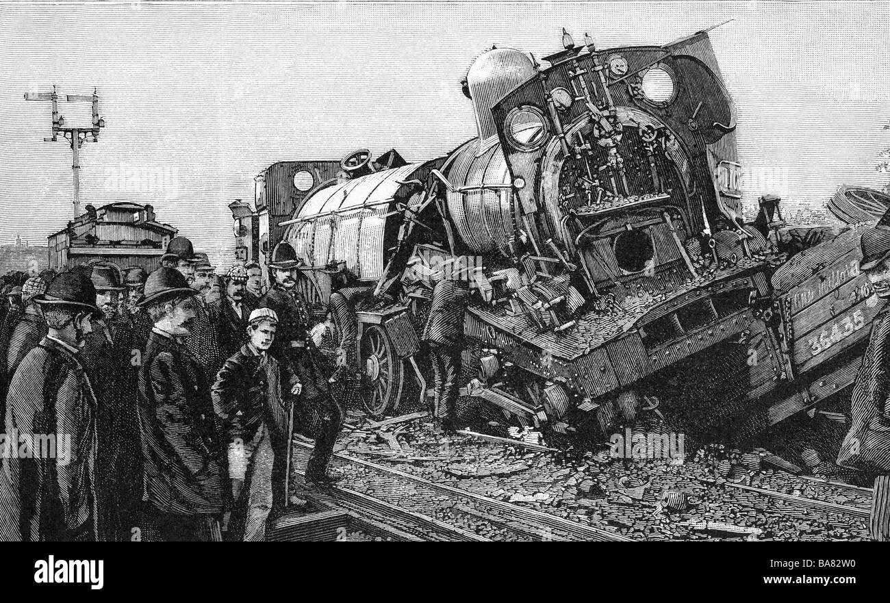 transport / transportation, railway, accidents, Great Britain, Taunton ...