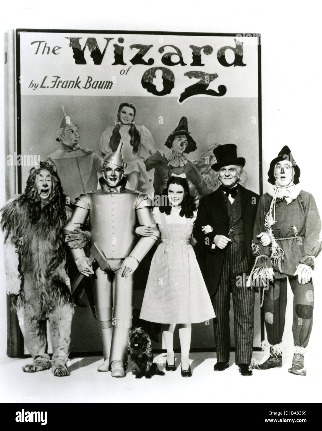 THE WIZARD OF OZ  1939 MGM film with Judy Garland based on book by L Frank Baum Stock Photo