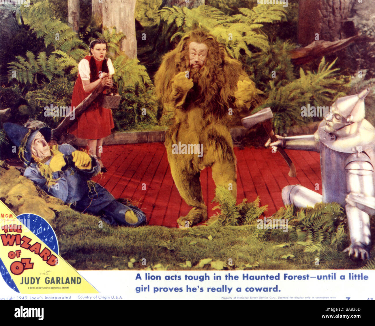 THE WIZARD OF OZ 1939 MGM film Stock Photo Alamy