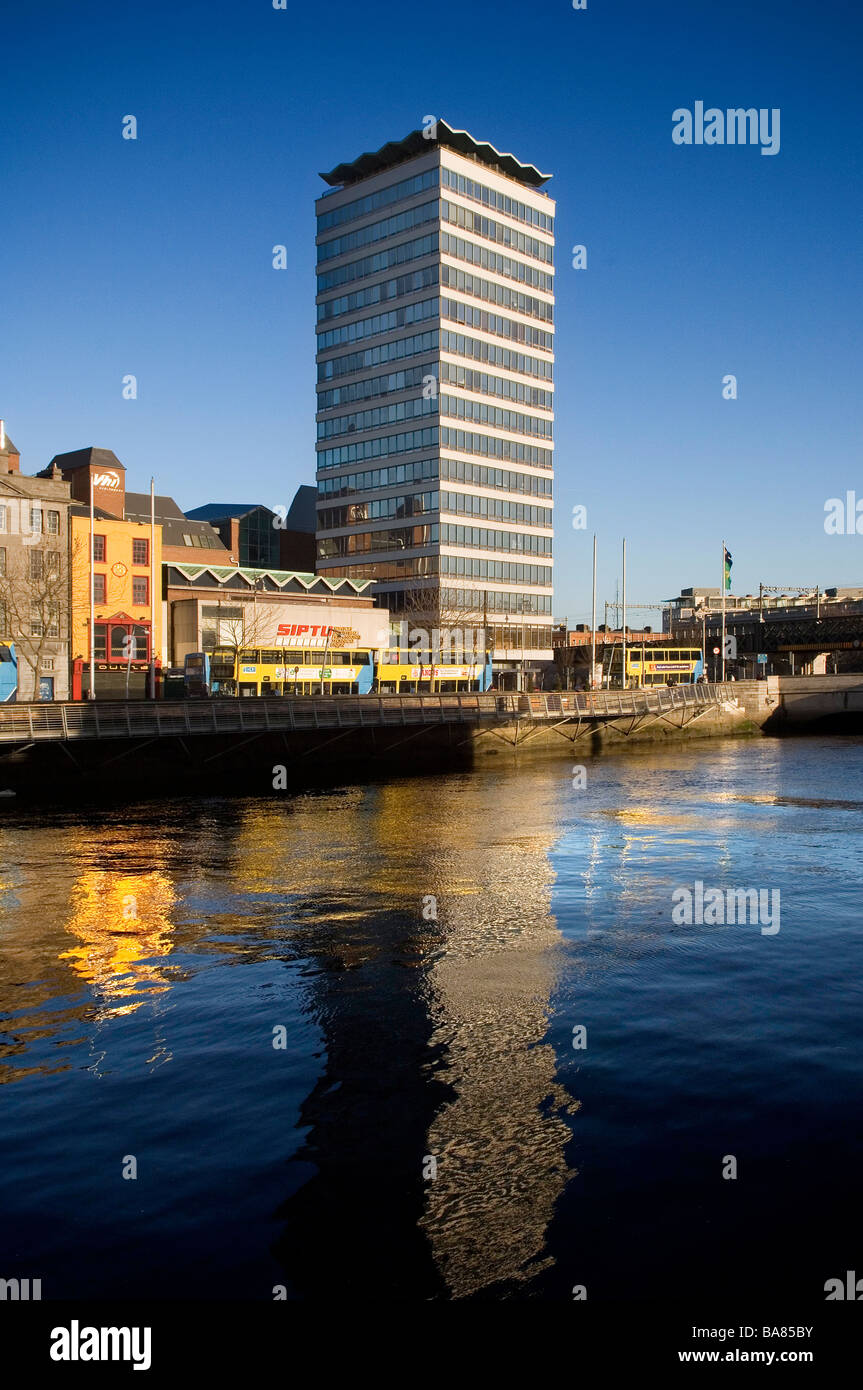 Liberty Tower Dublin Ireland Stock Photo