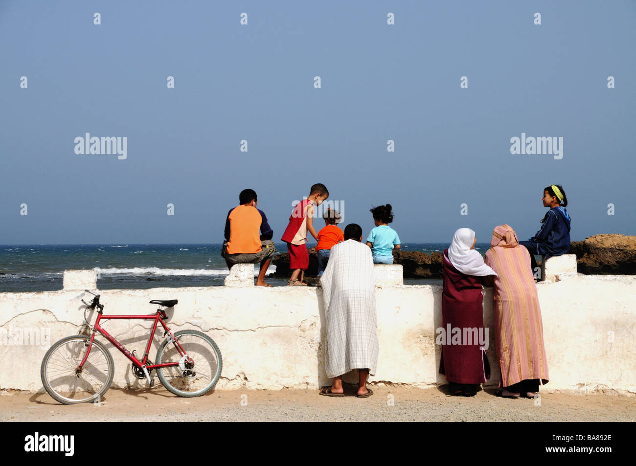 Morocco, Essaouira The ramparts Stock Photo Alamy