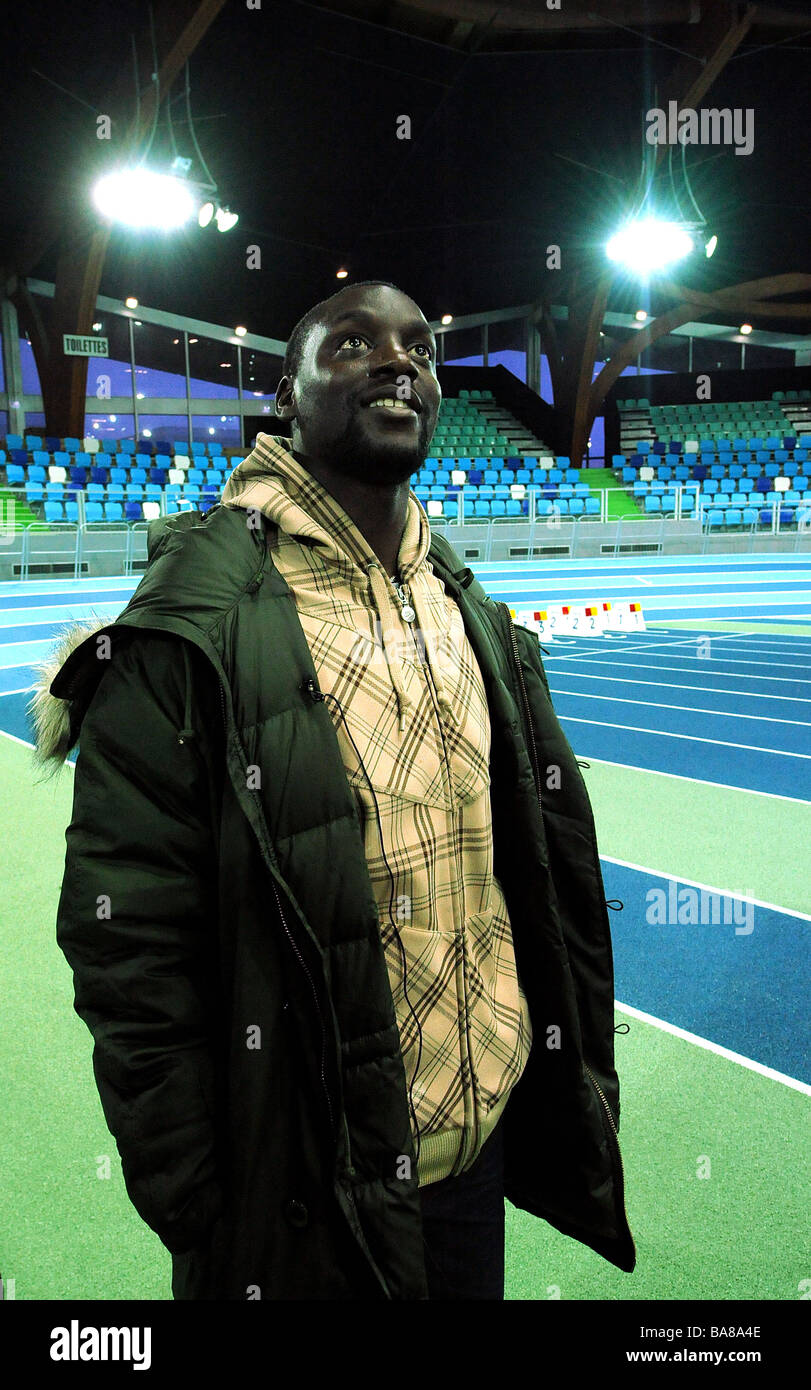 Athlete Ladji Doucouré Stock Photo Alamy