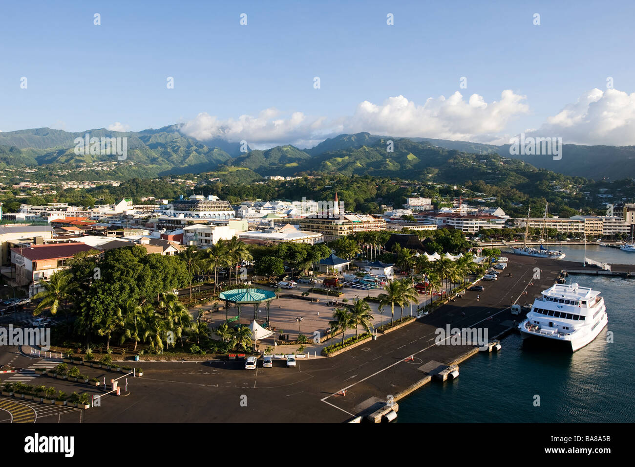 French Polynesia, Tahiti : Papeete Stock Photo - Alamy