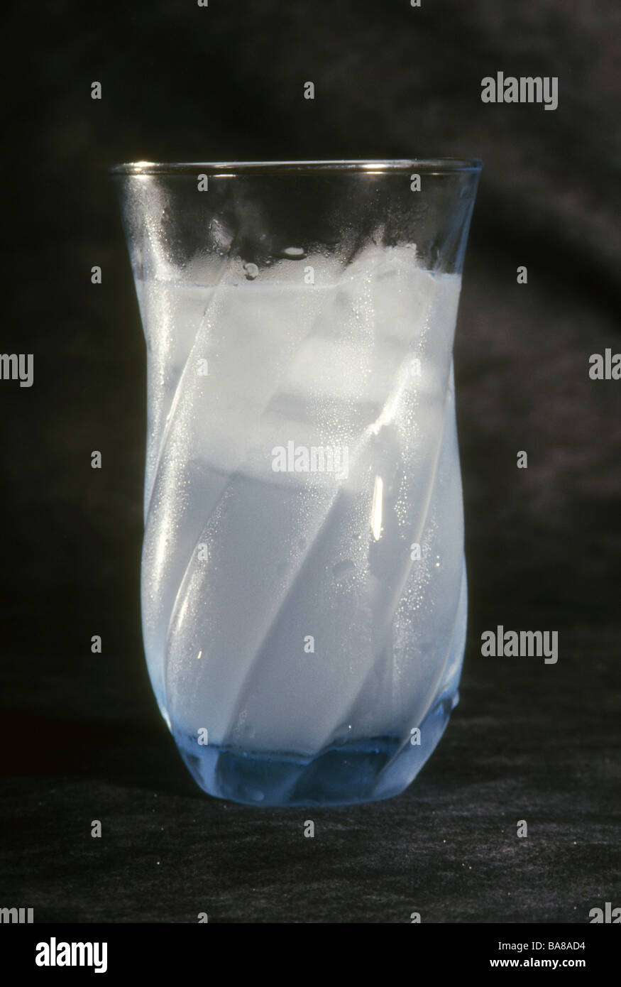 Glass Of Ice Water Condensation