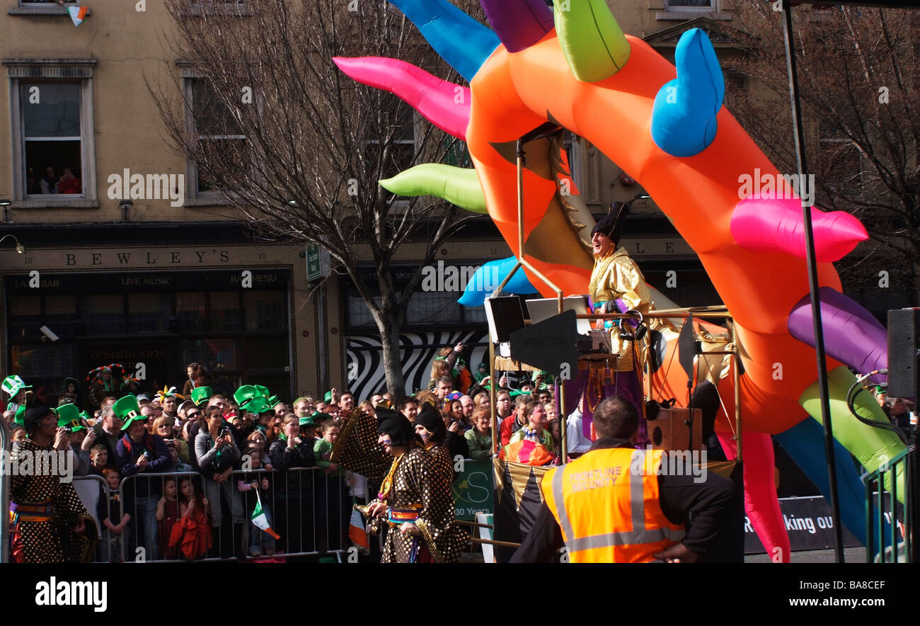 traffic restrictions dublin st patrick day