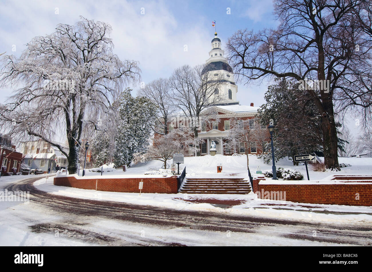 State House, Annapolis Maryland USA Stock Photo Alamy
