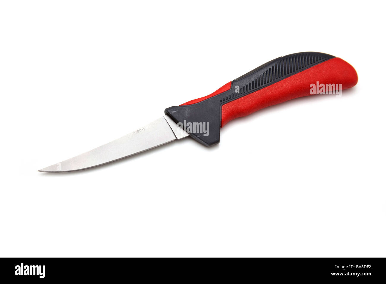 Fish filleting knife isolated on a white studio background Stock Photo