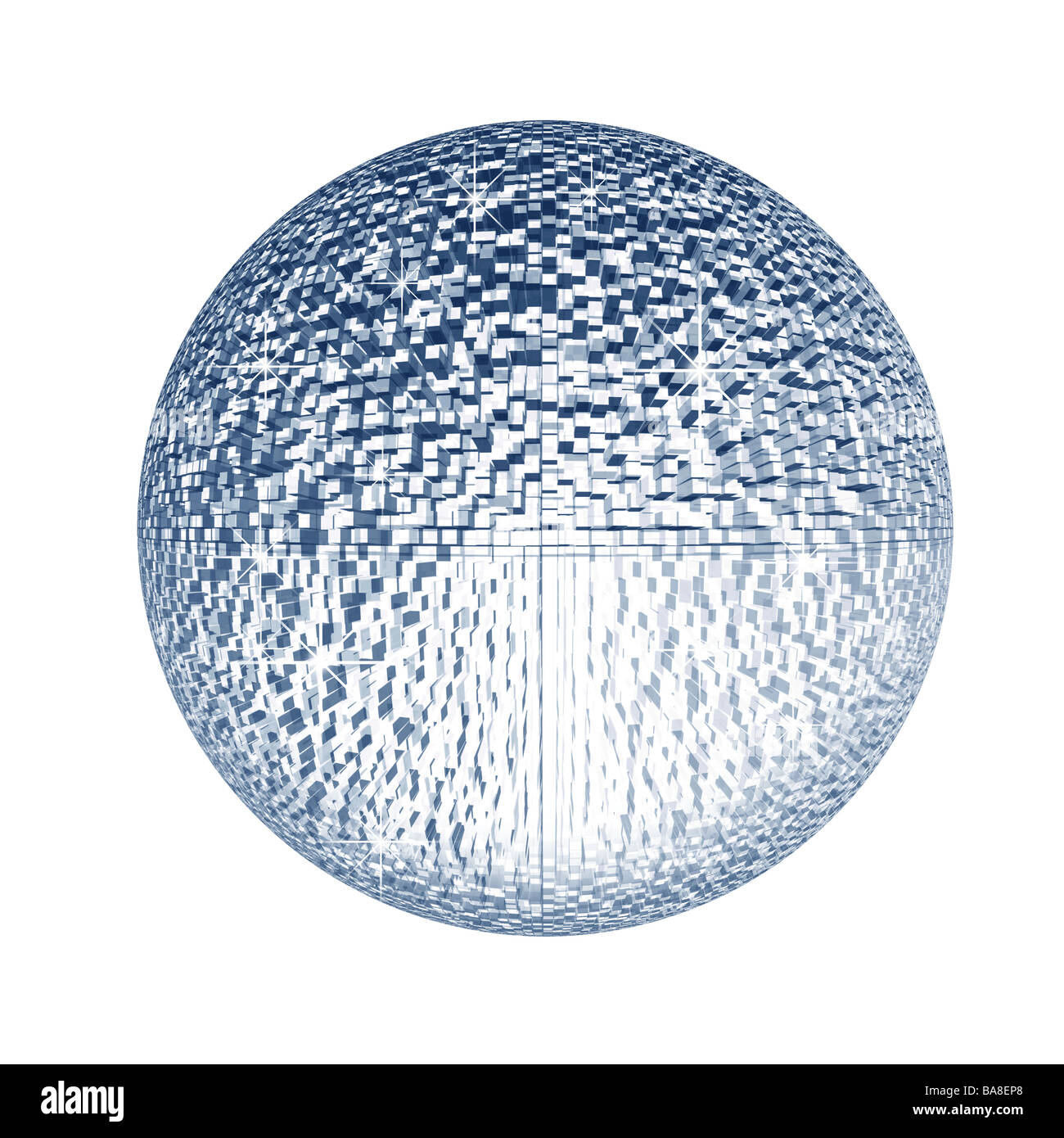 Large disco ball white hi-res stock photography and images - Alamy