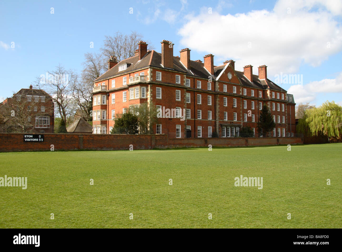 Wotton House, part of Eton College, viewed from the Sixpenny (or The