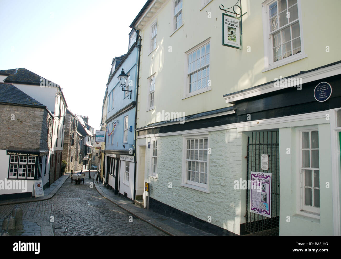 New Street, Barbican, Plymouth, Devon, UK Stock Photo Alamy