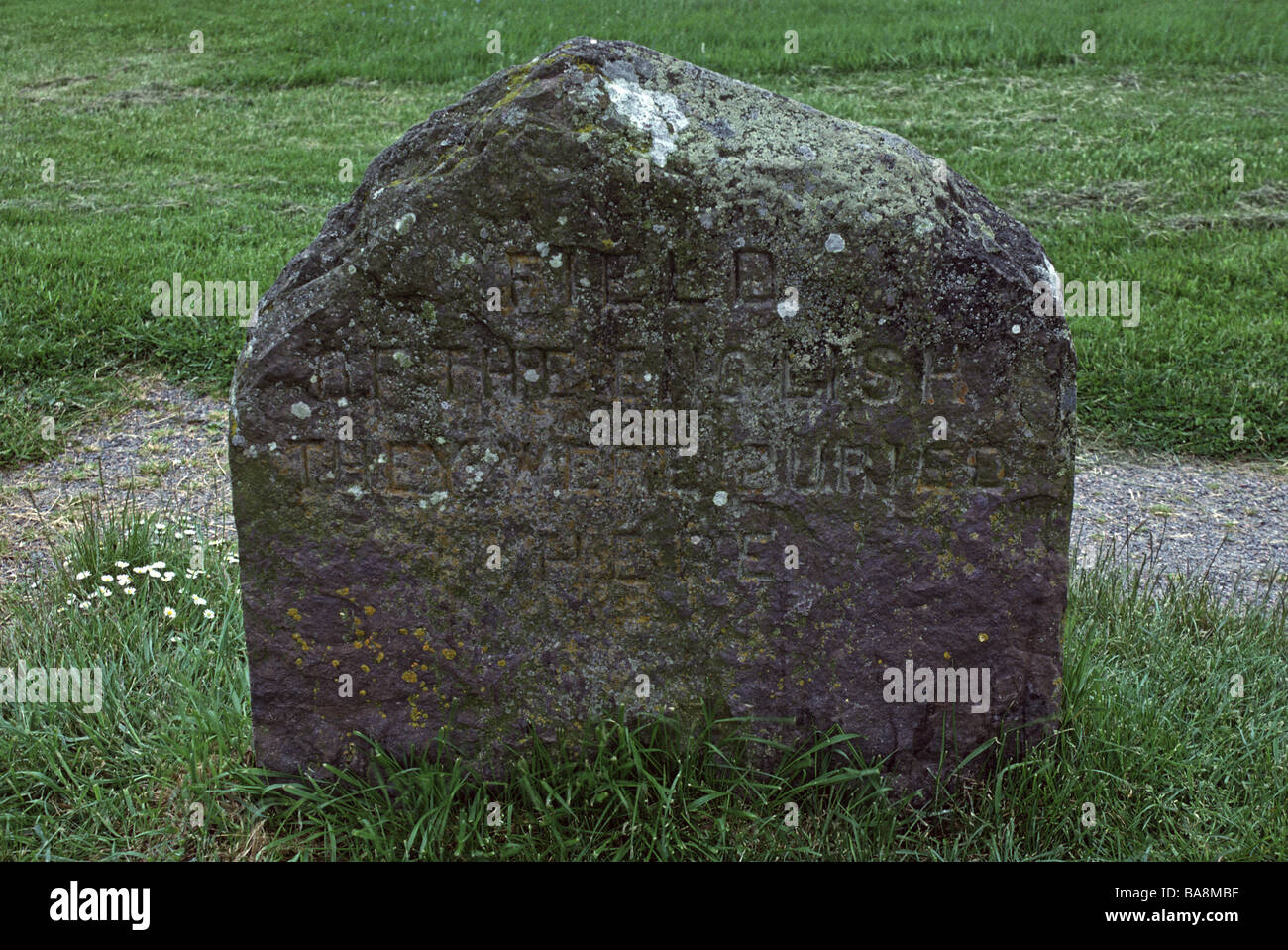 Burial site of the English. Culloden Battlefield, Drumossie Moor