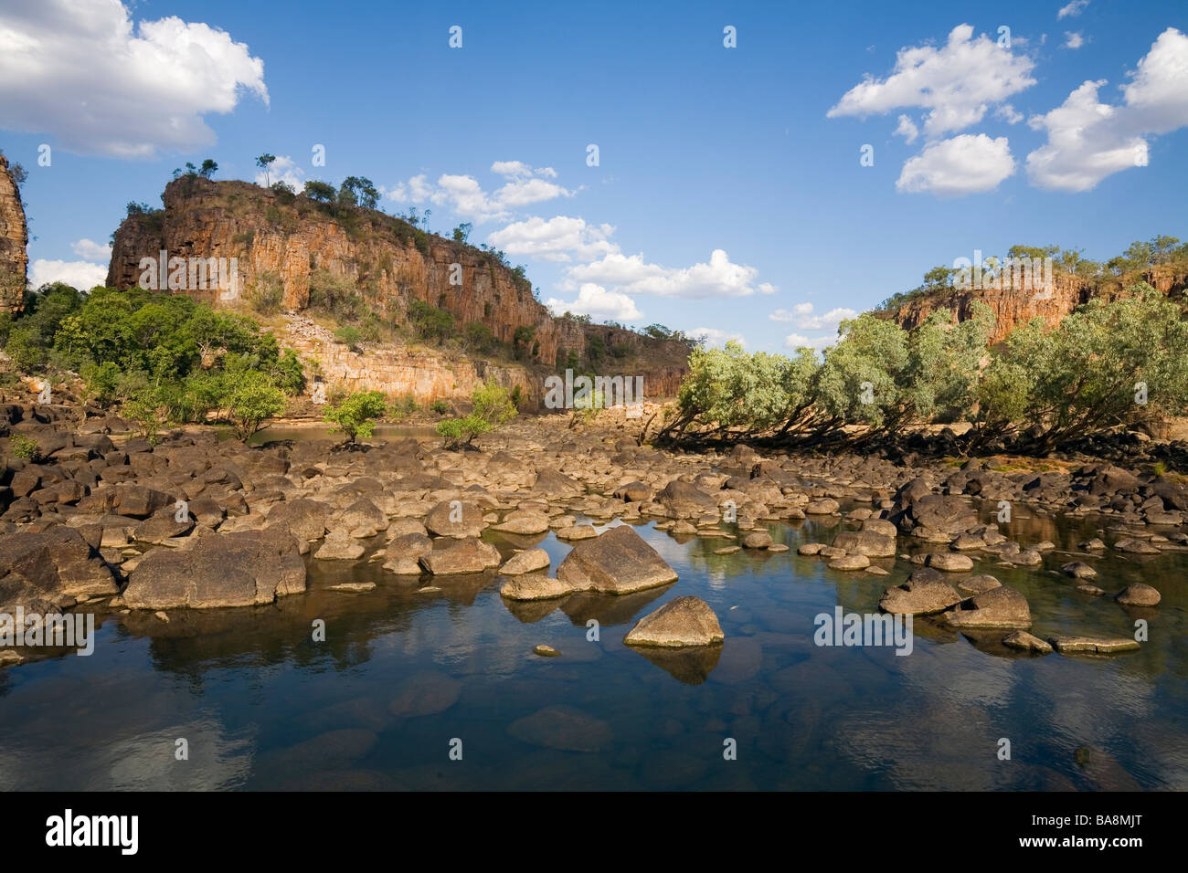 Nitmiluk (Katherine Gorge) National Park. Katherine River, Northern Territory, AUSTRALIA Stock Photo
