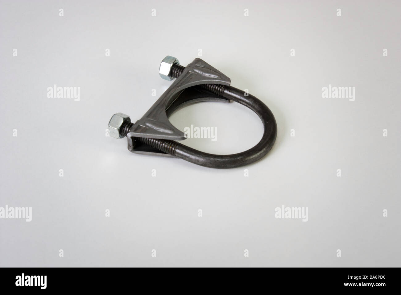 Muffler Clamp Stock Photo