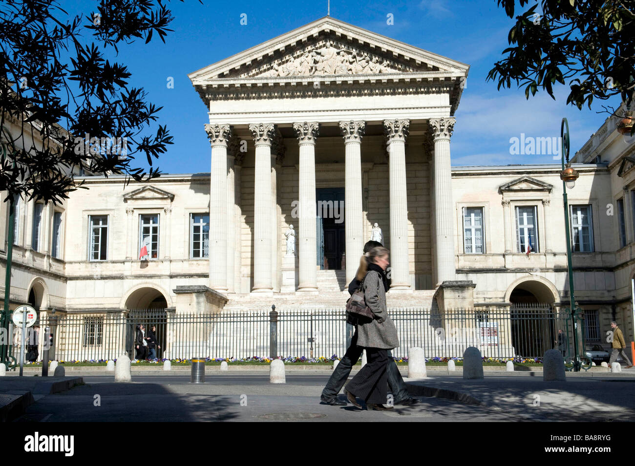 Montpellier (34): the Law courts Stock Photo