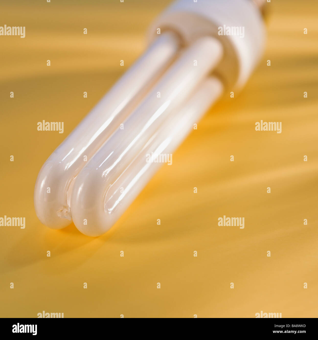 Fluorescent light bulb Stock Photo Alamy