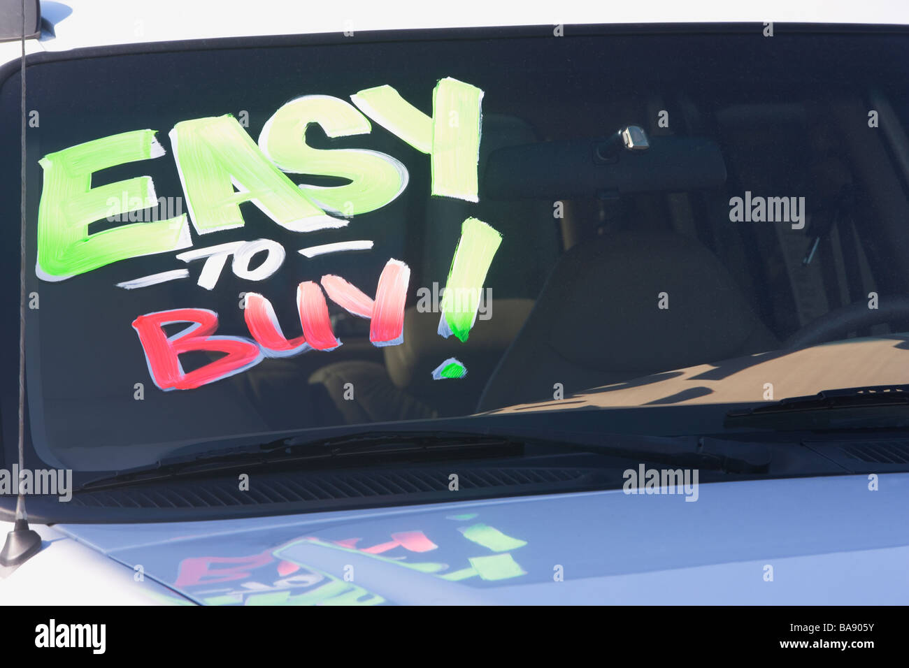 Car for sale Stock Photo Alamy