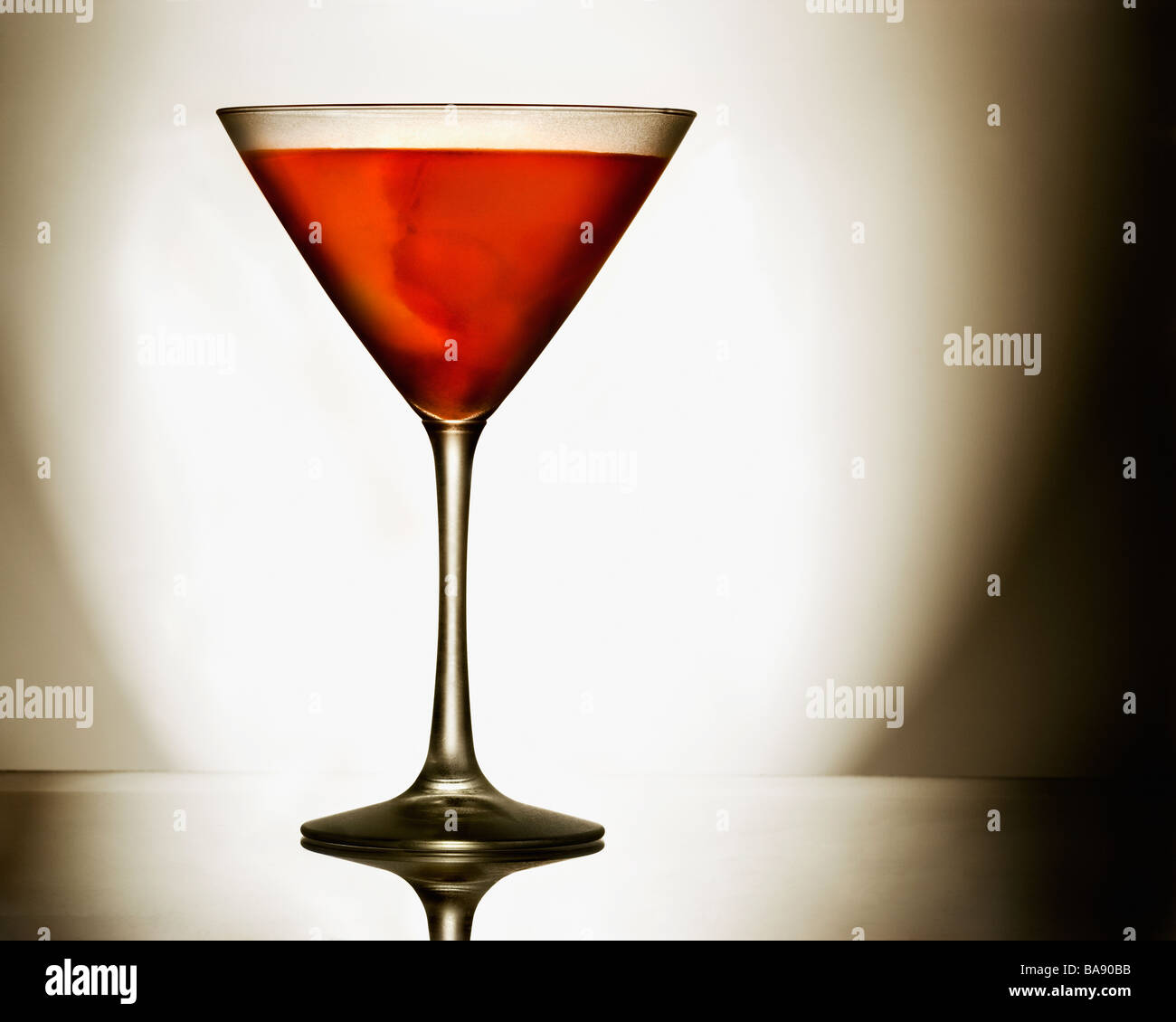 Red cocktail Stock Photo