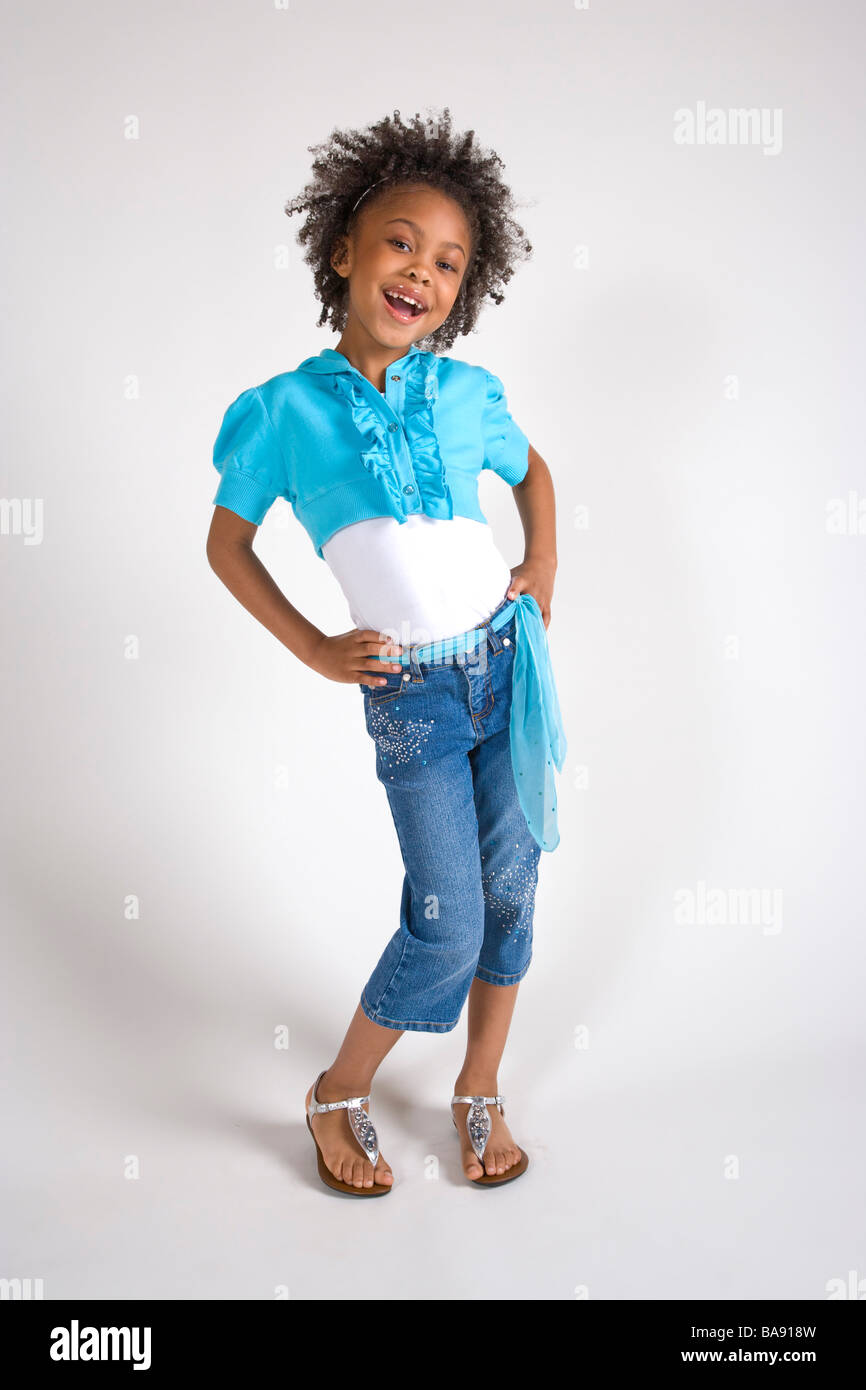 African american sassy child girl hi-res stock photography and images ...