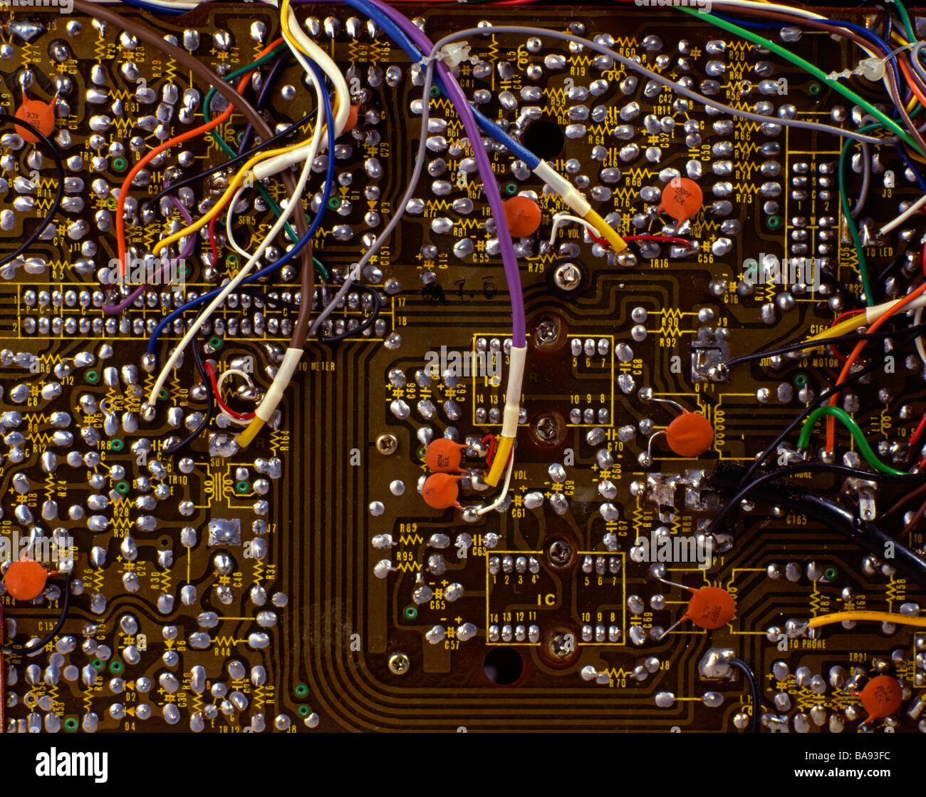 Electrical Circuit Board Stock Photo Alamy