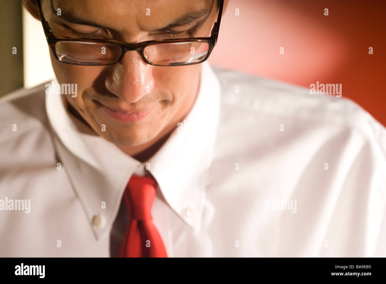 Close up mixed race businessman hi-res stock photography and images - Alamy