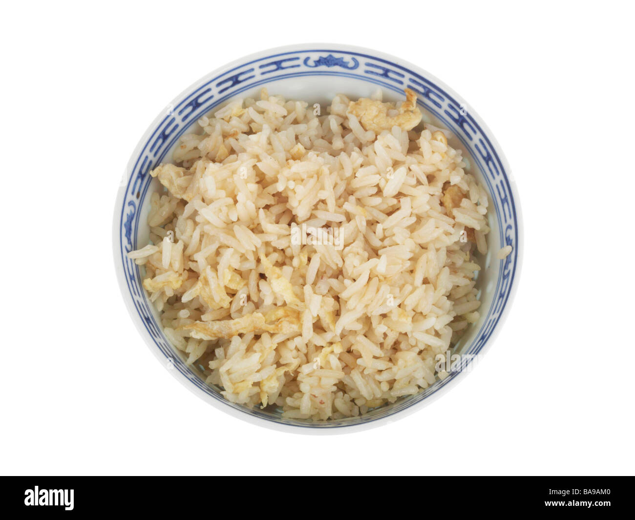 Egg Fried Rice Stock Photo